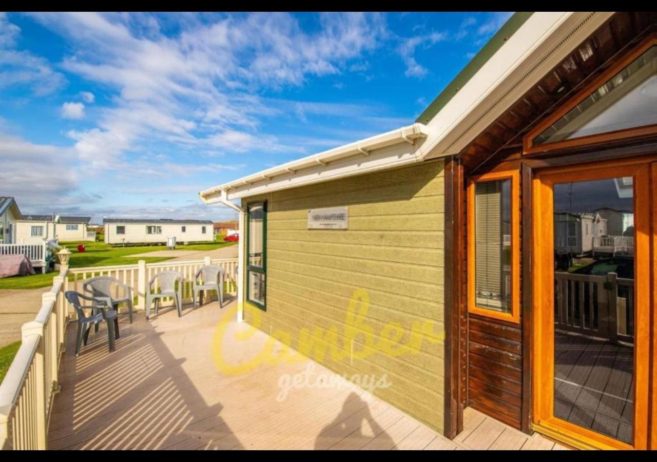 Mp768 - Camber Sands Holiday Park - Huge Lodge - Small Dog Friendly - Sleeps 8 Екстериор снимка